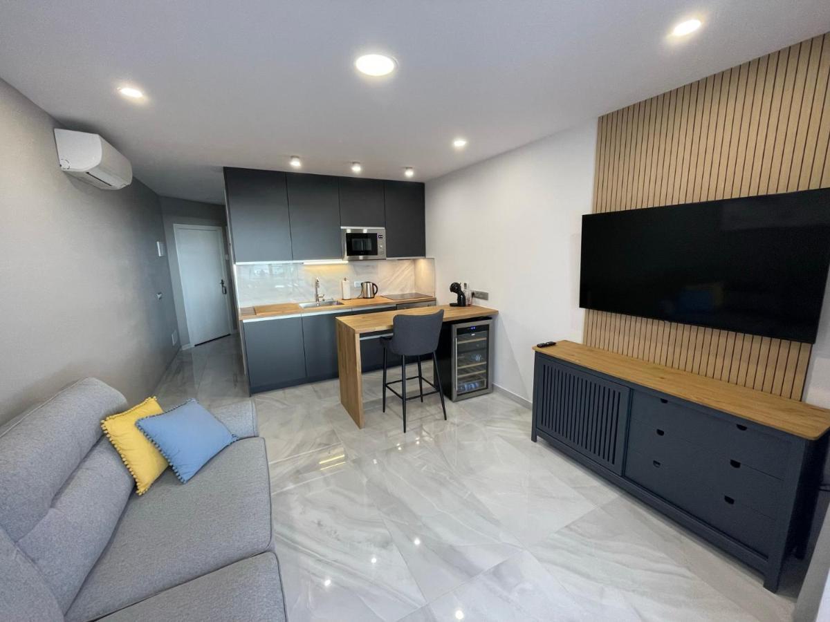 Luxury Diamond - Ocean View, Big Terraces, Air Con, Wifi Los Cristianos (Tenerife) Exterior foto
