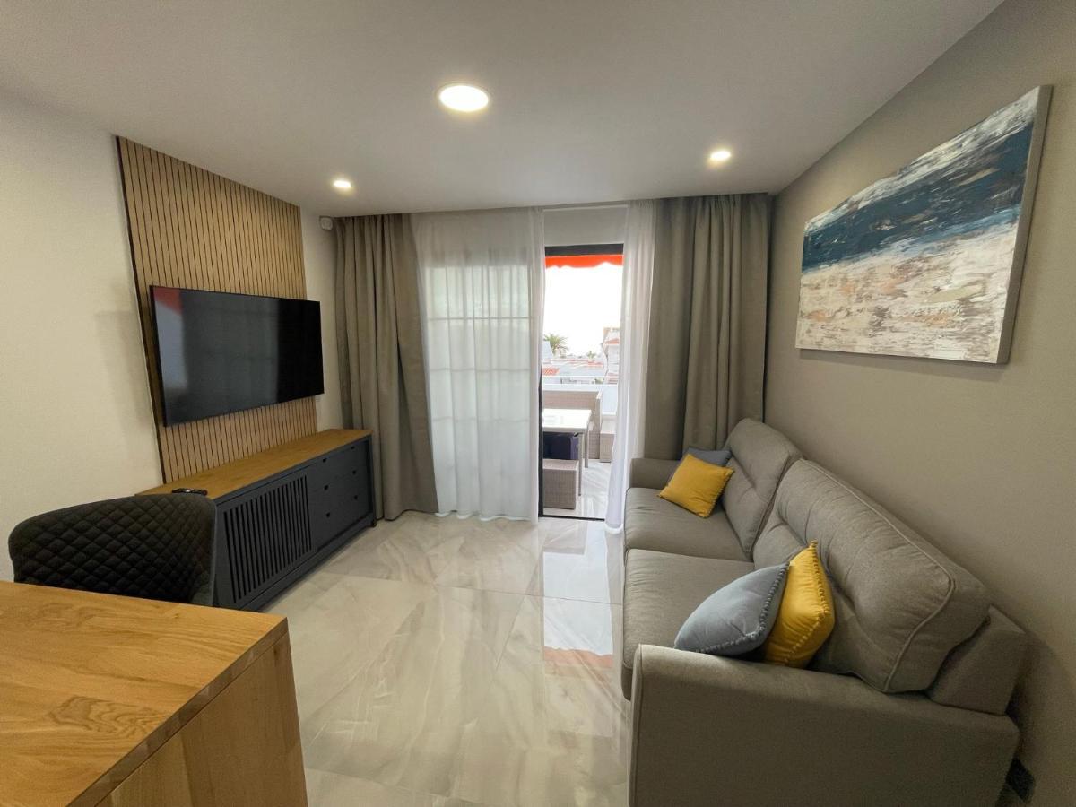 Luxury Diamond - Ocean View, Big Terraces, Air Con, Wifi Los Cristianos (Tenerife) Exterior foto