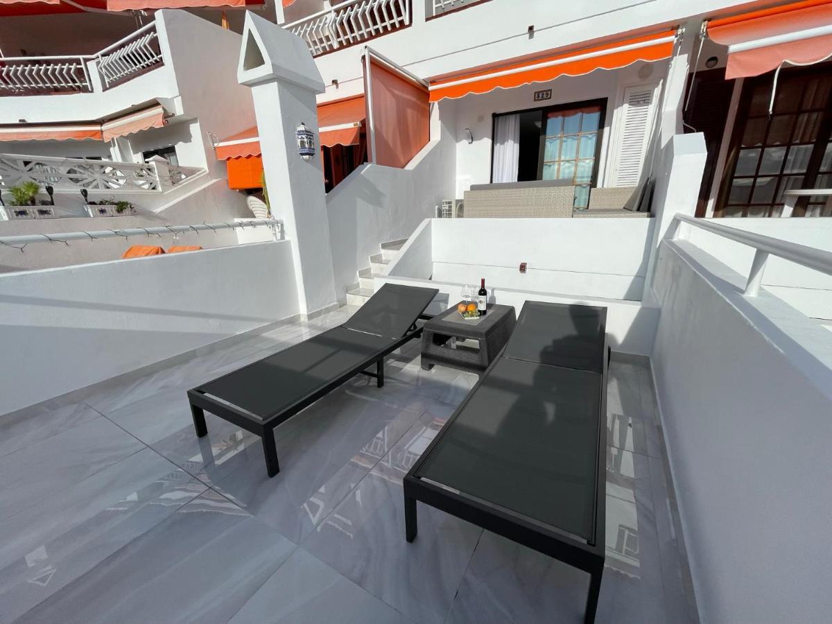 Luxury Diamond - Ocean View, Big Terraces, Air Con, Wifi Los Cristianos (Tenerife) Exterior foto