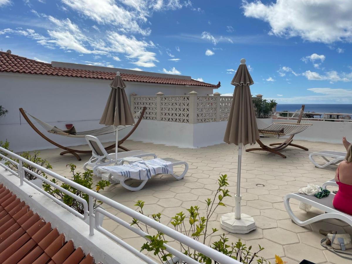 Luxury Diamond - Ocean View, Big Terraces, Air Con, Wifi Los Cristianos (Tenerife) Exterior foto