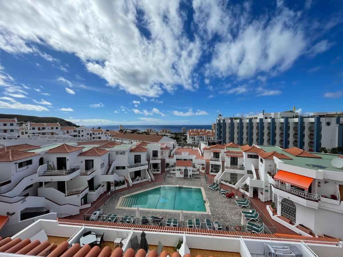 Luxury Diamond - Ocean View, Big Terraces, Air Con, Wifi Los Cristianos (Tenerife) Exterior foto