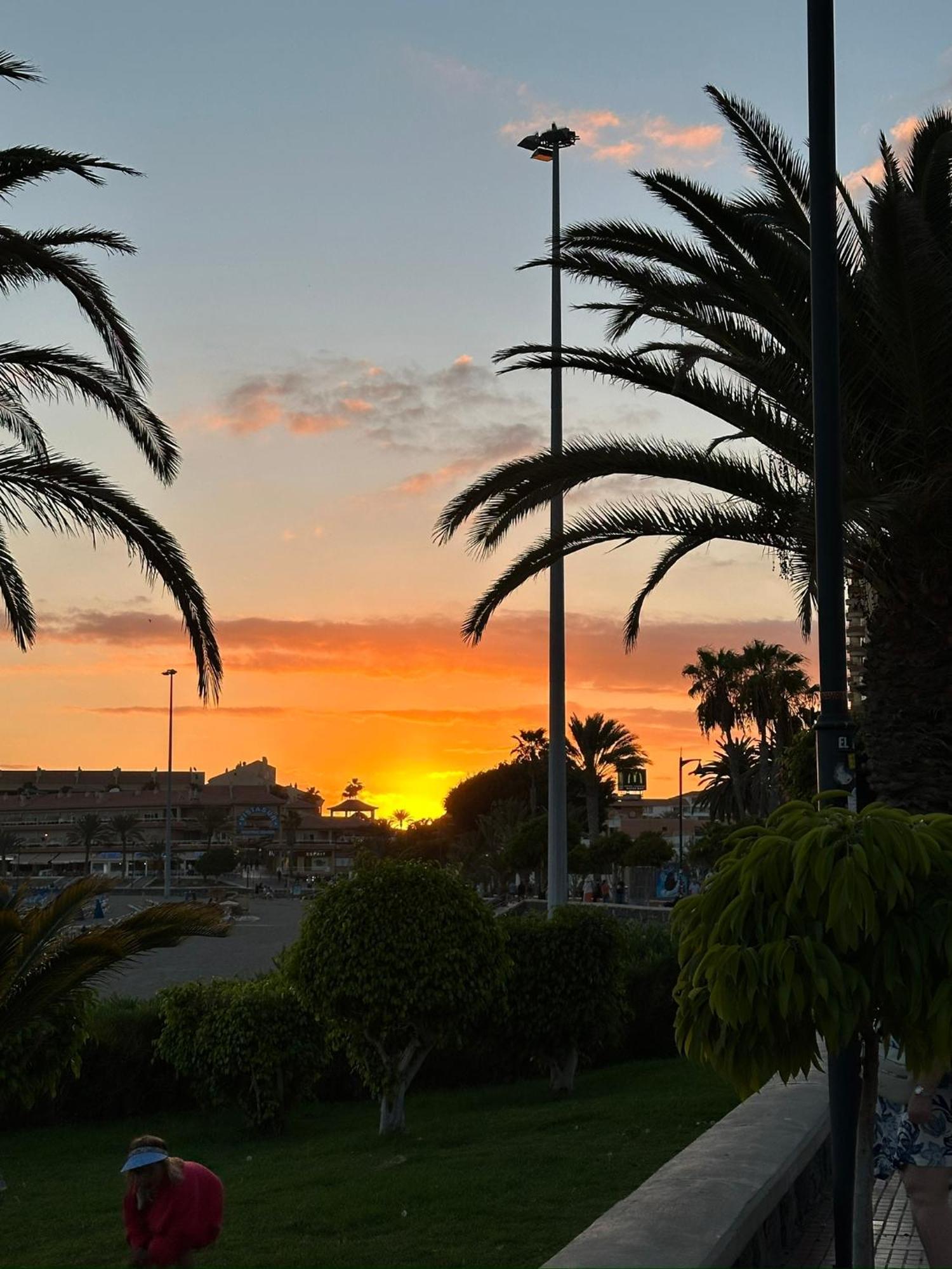 Luxury Diamond - Ocean View, Big Terraces, Air Con, Wifi Los Cristianos (Tenerife) Exterior foto